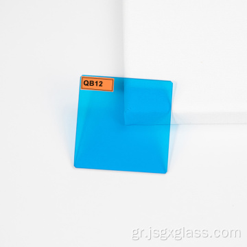 Επιλέξτε Τύπος απορρόφησης μπλε οπτικό γυαλί QB12